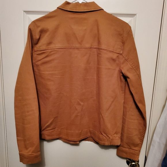 SANCTUARY 4 Pocket Jacket Oversized Terra Cotta Shacket Size Medium - Picture 3 of 5